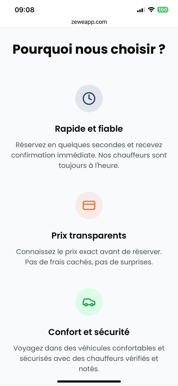 Application mobile